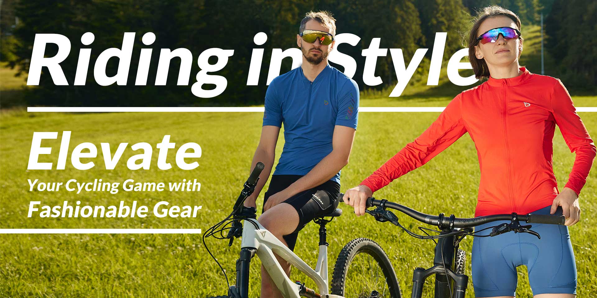 Riding in Style: Elevate Your Cycling Game with Fashionable Gear