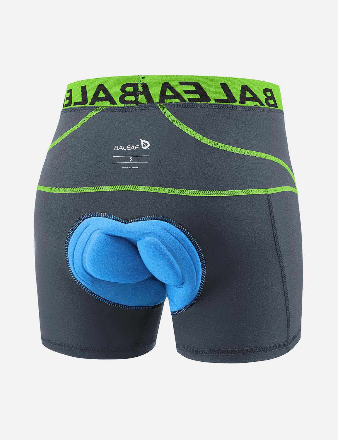 Baleaf Men's Branded Waist Padded Boxer Brief – Baleaf Sports